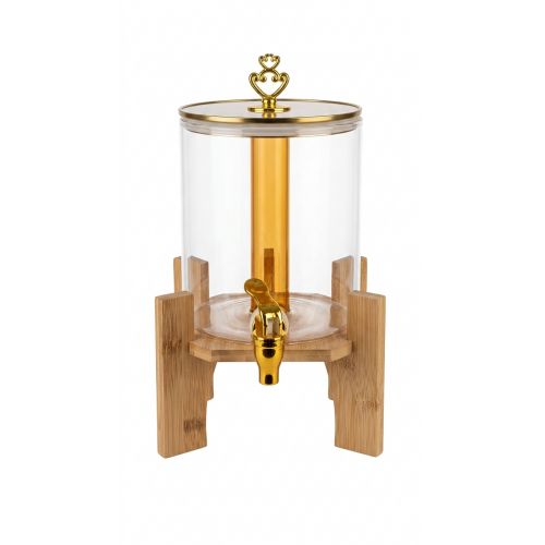 stylish beverages dispenser with wooden base - Crockery - Best Price in Pakistan - HitShop.pk